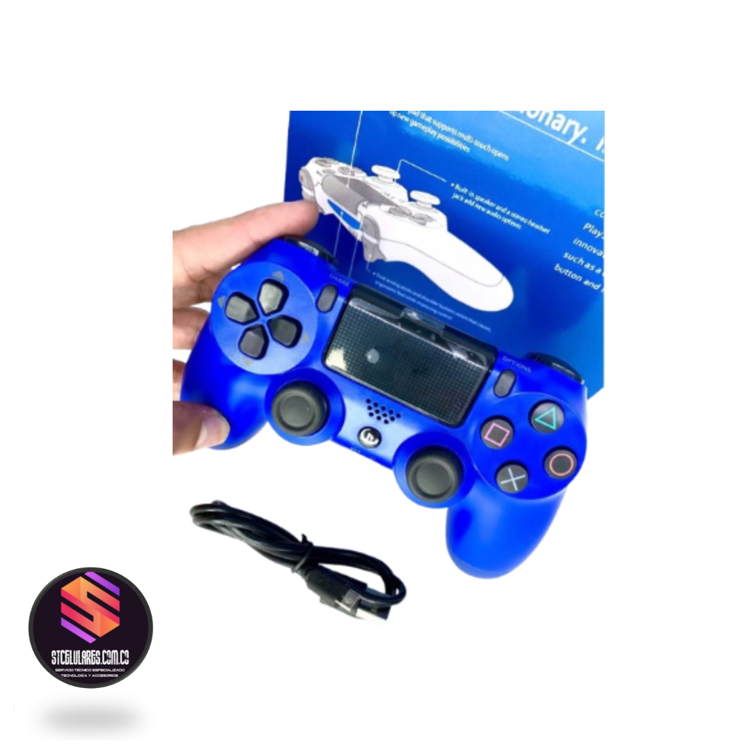Control Ps4 Unicolor Azul Rey
