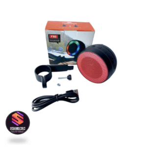 Parlante De Bicicleta F80 Rojo