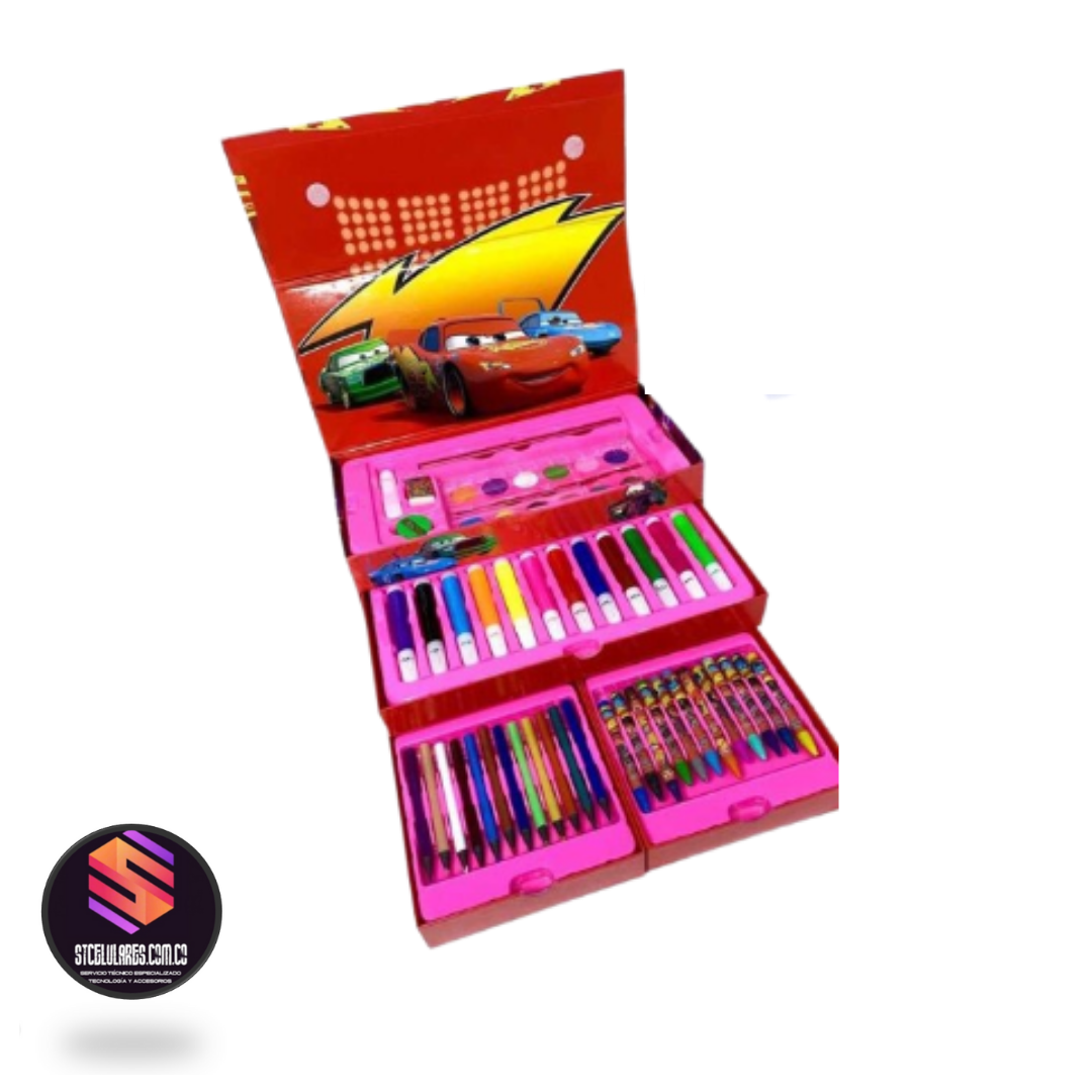 Kit Arte X54 Piezas cars